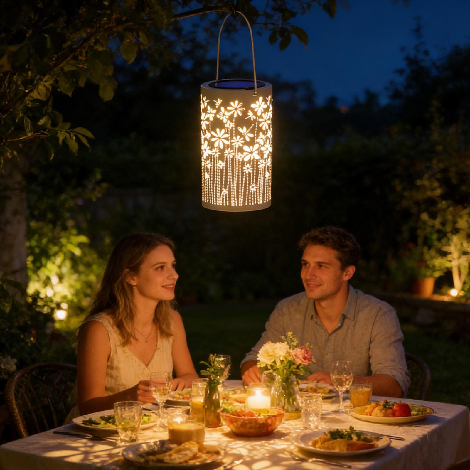 Outdoor Lighting Yard - Lampiony ogrodowe na werandę, wodoodporne lampy