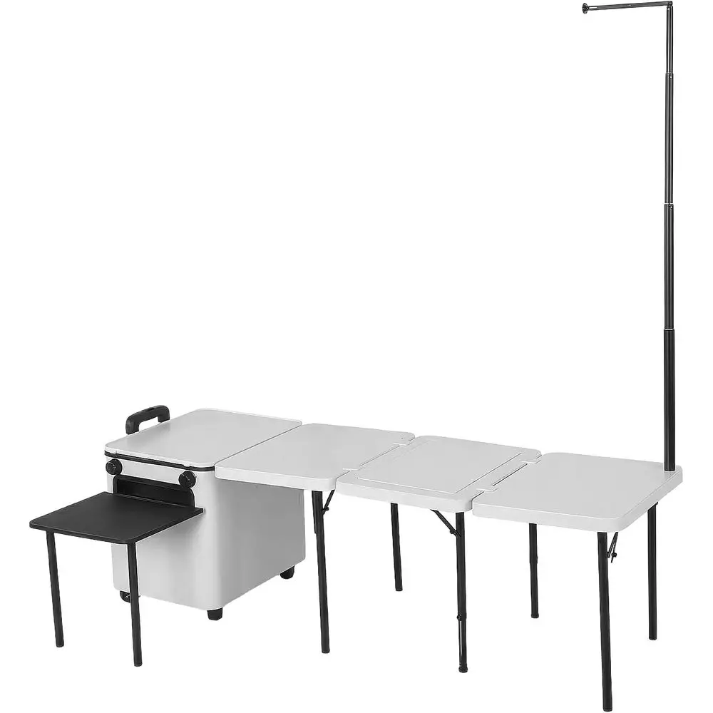 Outdoor Lighting Pole - Przenośna składana kuchnia kempingowa na kółkach