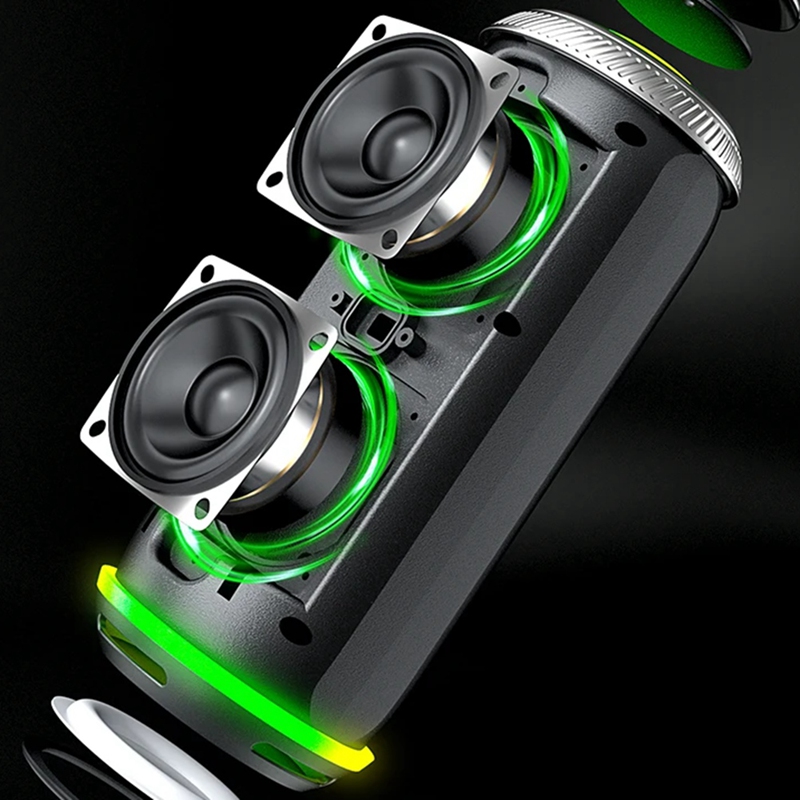 Outdoor Lighting Wireless - Bezprzewodowy głośnik Bluetooth 360 Stereo, wodoodporny