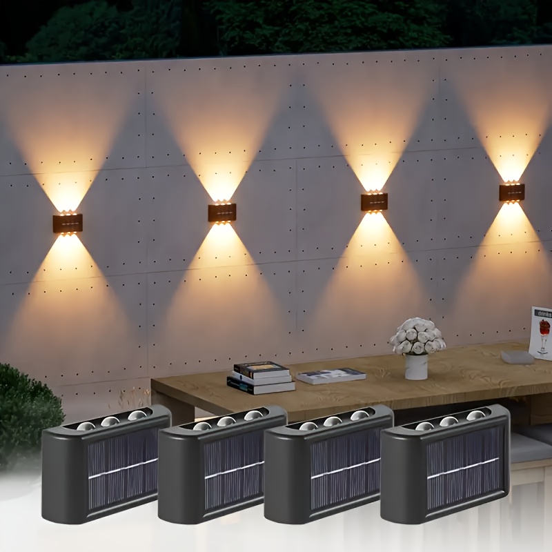 Outdoor Lighting Lamps - Zewnętrzna wodoodporna lampa solarna LED, oświetlenie