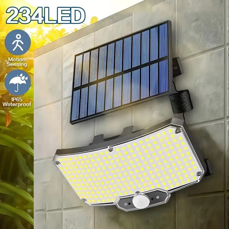 Outdoor Lighting Lamps - 234 LED Solarne Lampy Zewnętrzne z