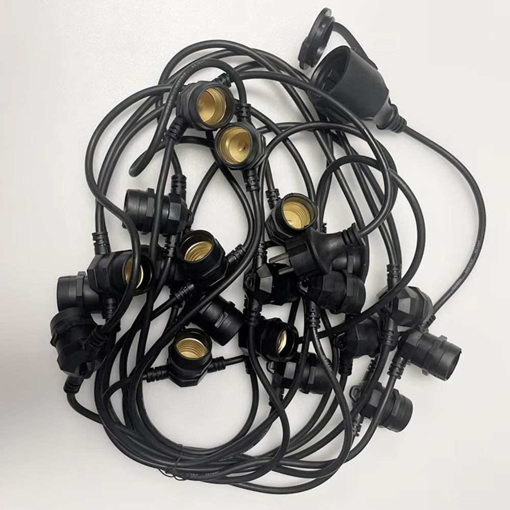 Outdoor Lighting Gazebo - 10M Kabel LED, komercyjna jakość, wodoodporny,