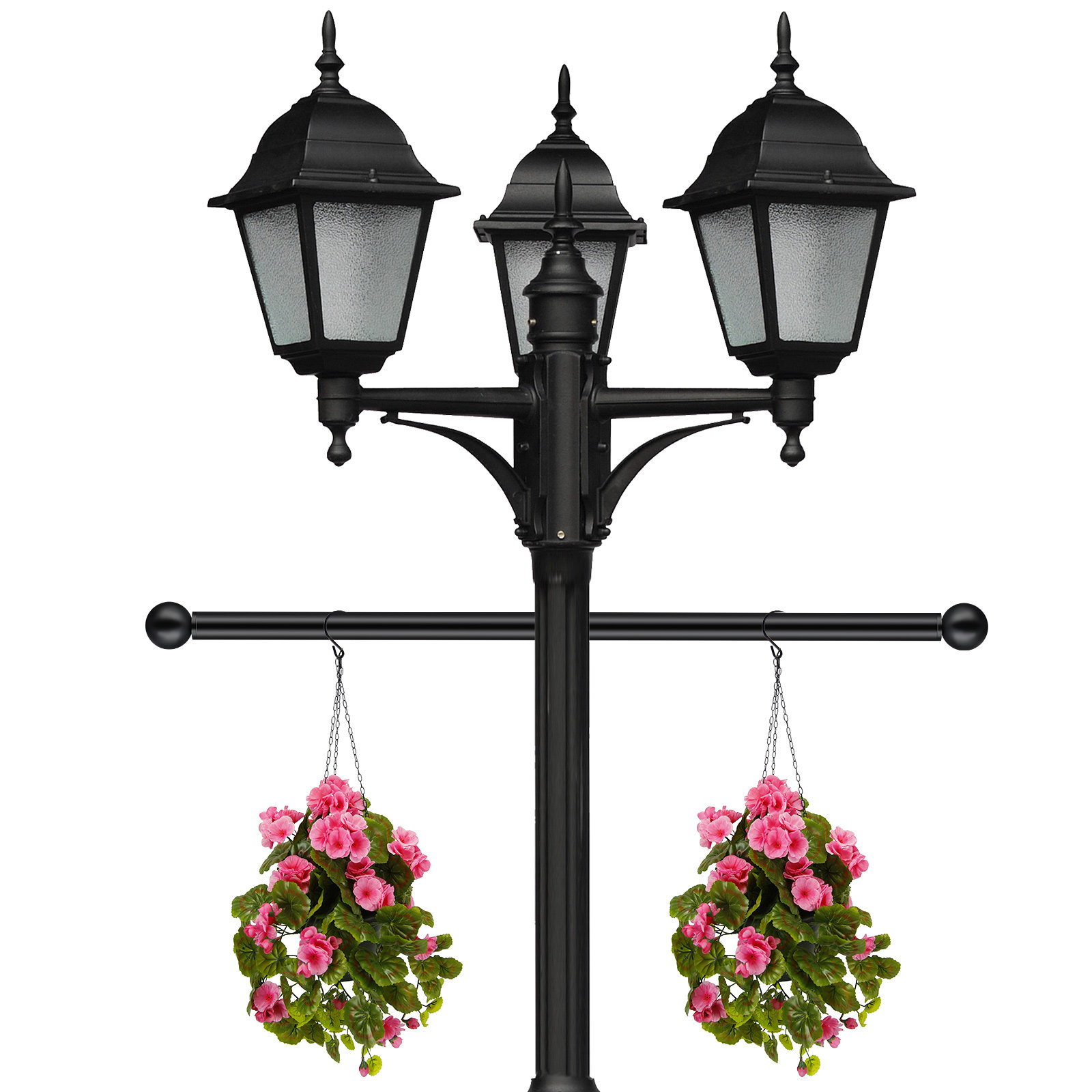 Outdoor Lighting Pole - Zewnętrzny wspornik słupa oświetleniowego, ramię krzyżowe,