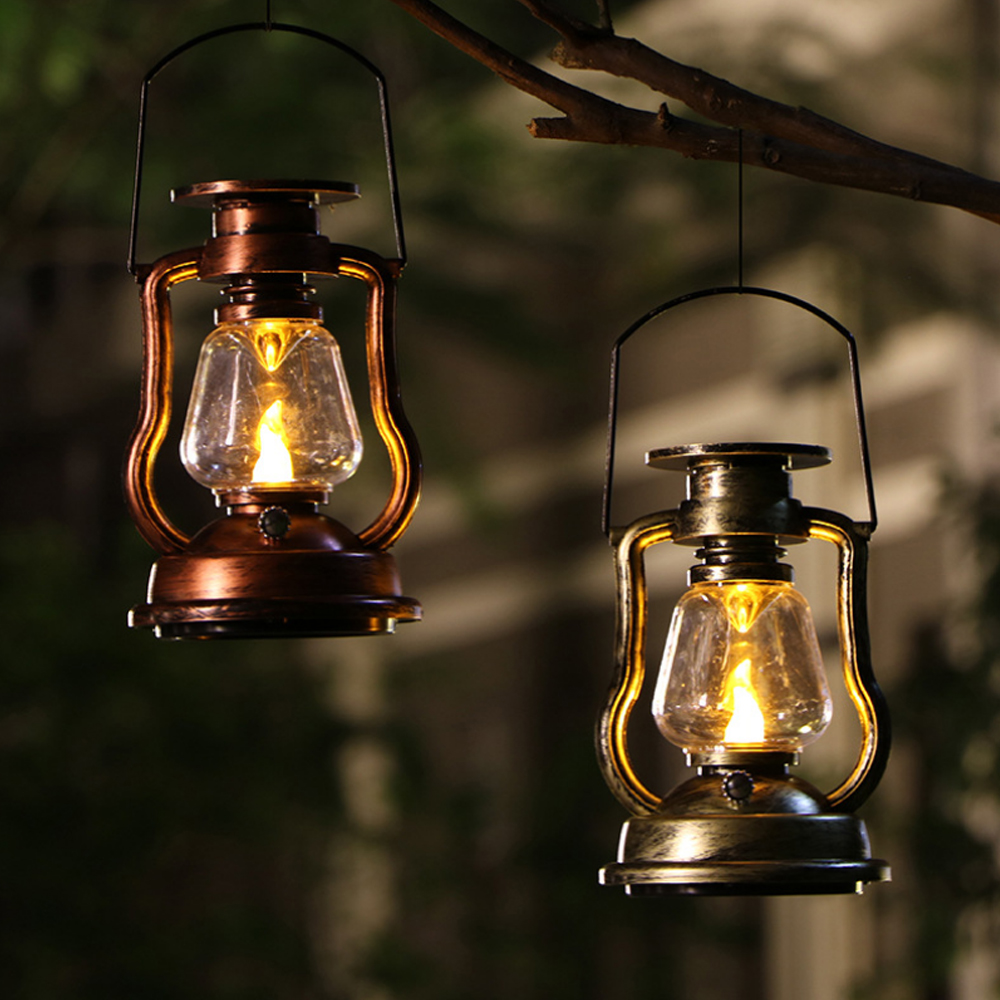 Outdoor Lighting Wireless - Zasilana energią słoneczną wisząca świeca LED