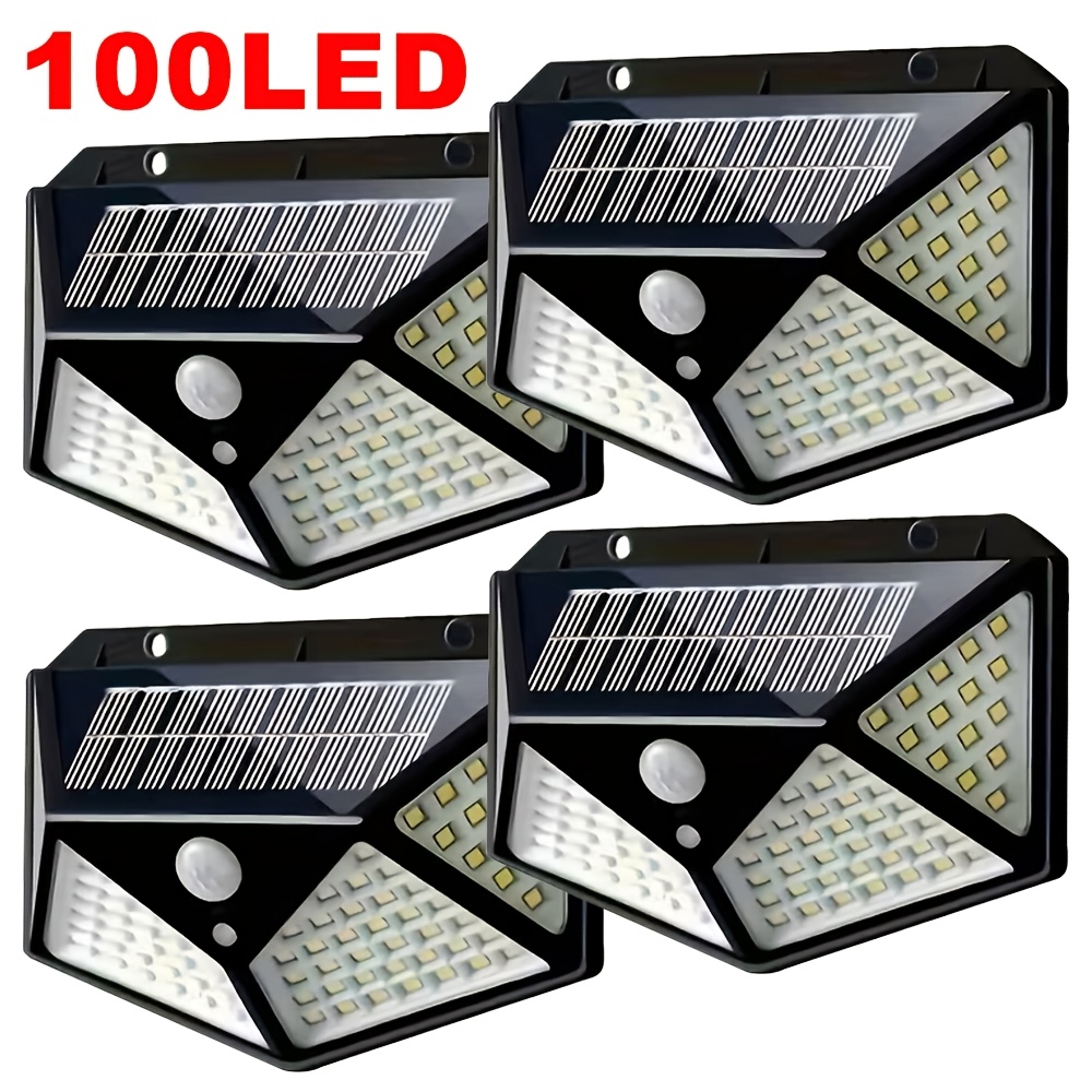 Outdoor Lighting Lamps - 100 LED Zewnętrzna Solarna Lampa Ogrodowa