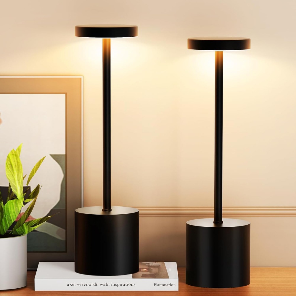 Outdoor Lighting Lamps - Bezprzewodowy zestaw lamp stołowych z baterią