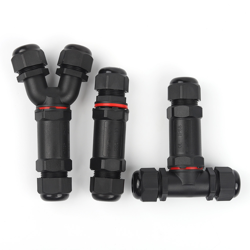 Outdoor Lighting Connectors - Złącze wodoszczelne IP68 M20/M25 kształt I/Y/T