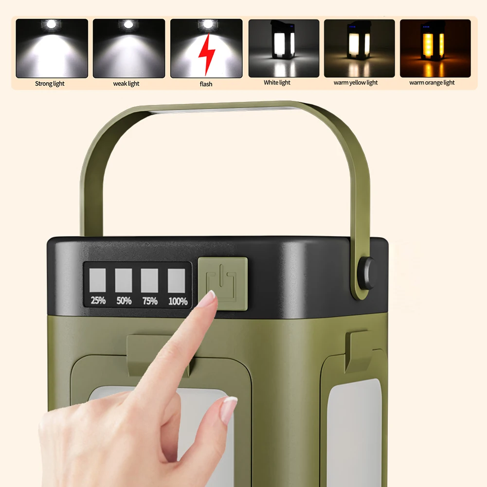Solarna przenośna lampa kempin – Outdoor Lighting Lamps recenzja i cena