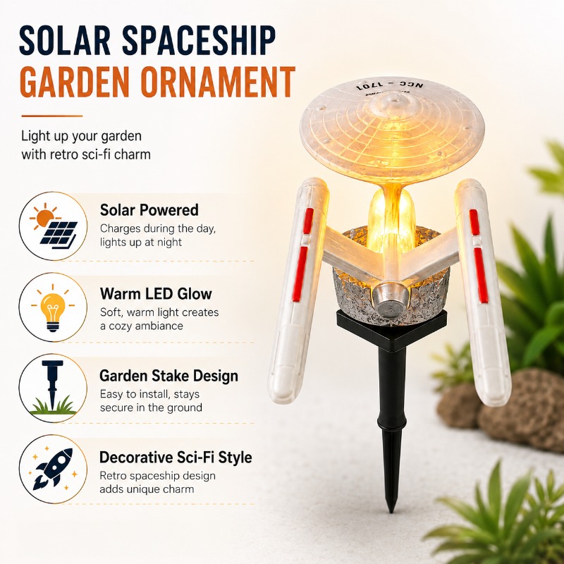 Lampa ogrodowa Star Trek USS E – Outdoor Lighting Gazebo recenzja i cena