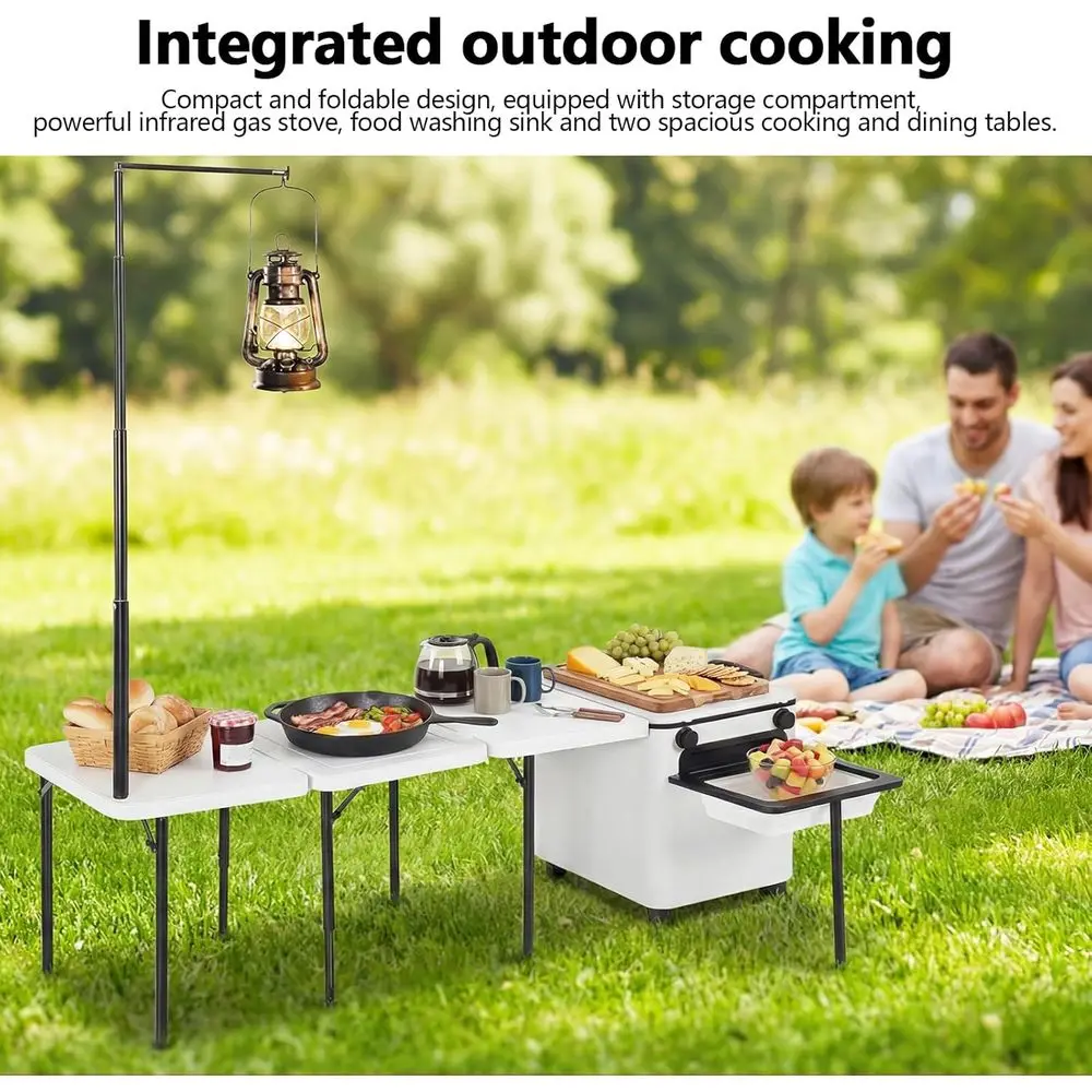 Przenośna składana kuchnia kem – Outdoor Lighting Pole recenzja i cena