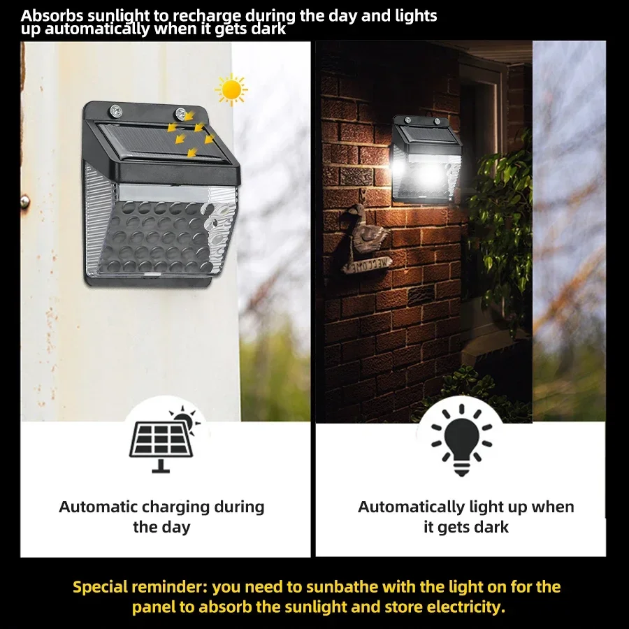 Lampa solarna LED z czujnikiem – Outdoor Lighting Lamps recenzja i cena
