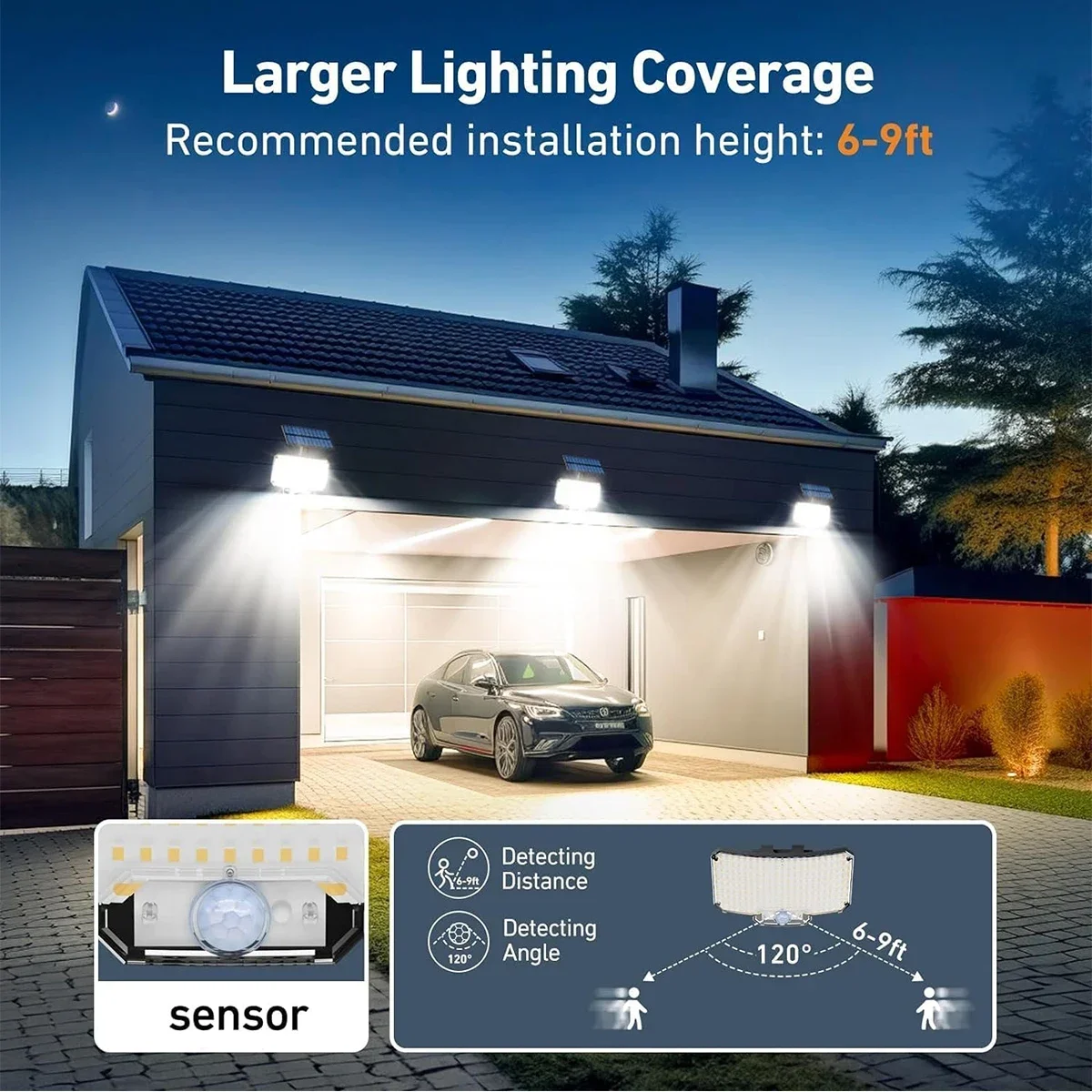 234 LED Solarne Lampy Zewnętrz – Outdoor Lighting Lamps recenzja i cena