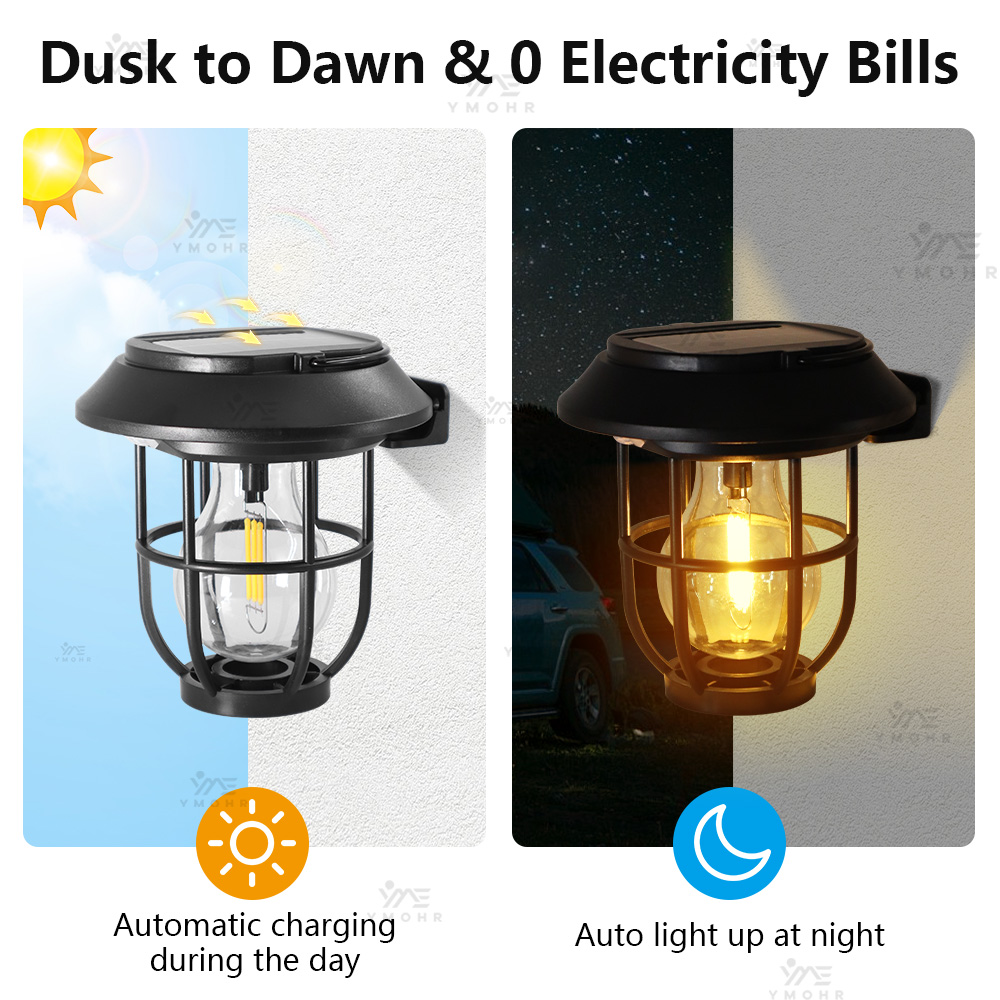 Zewnętrzne solarne lampy kempi – Outdoor Lighting Yard recenzja i cena