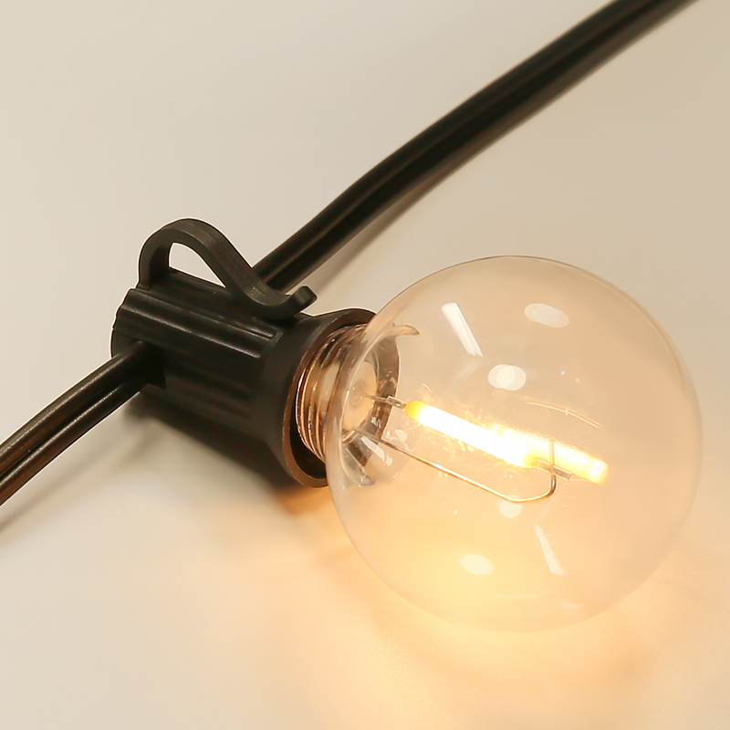 Lampki sznurkowe LED G40 na ze – Outdoor Lighting Connectors recenzja i cena
