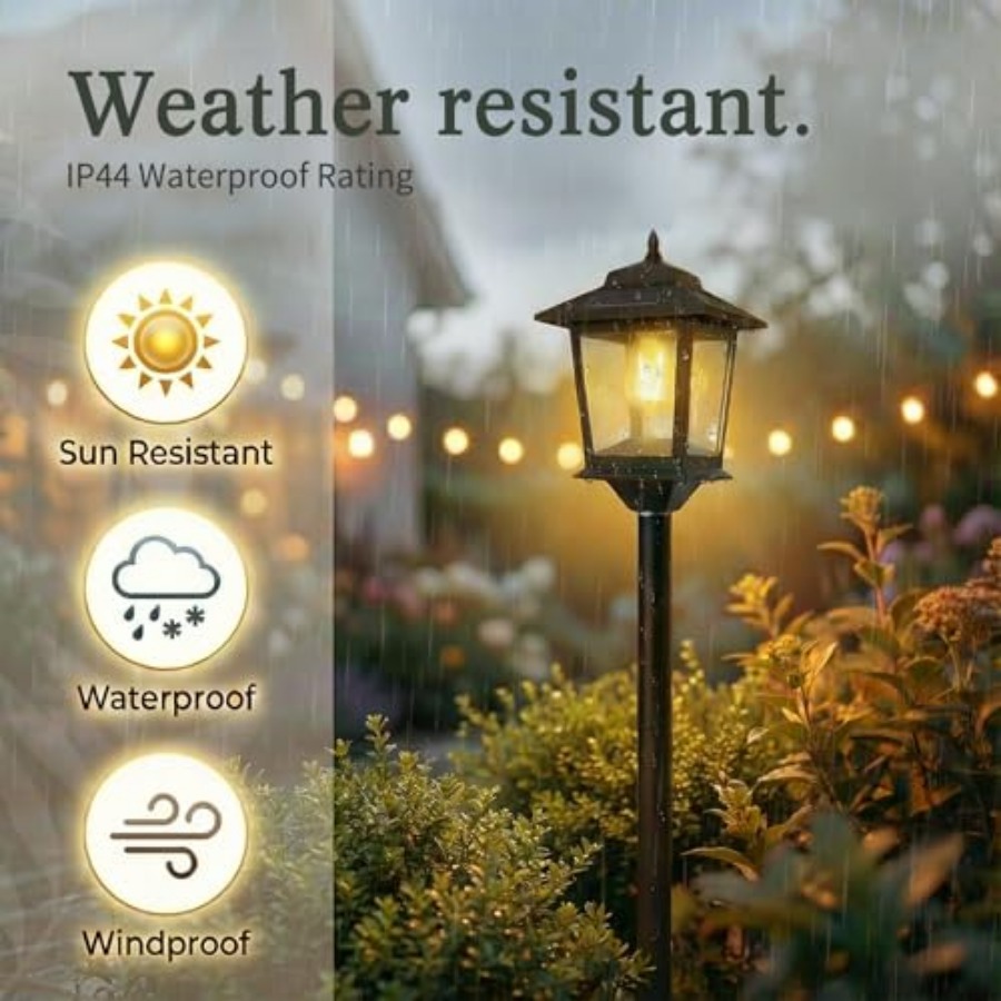 Zewnętrzne solarne lampy słone – Outdoor Lighting Pole recenzja i cena