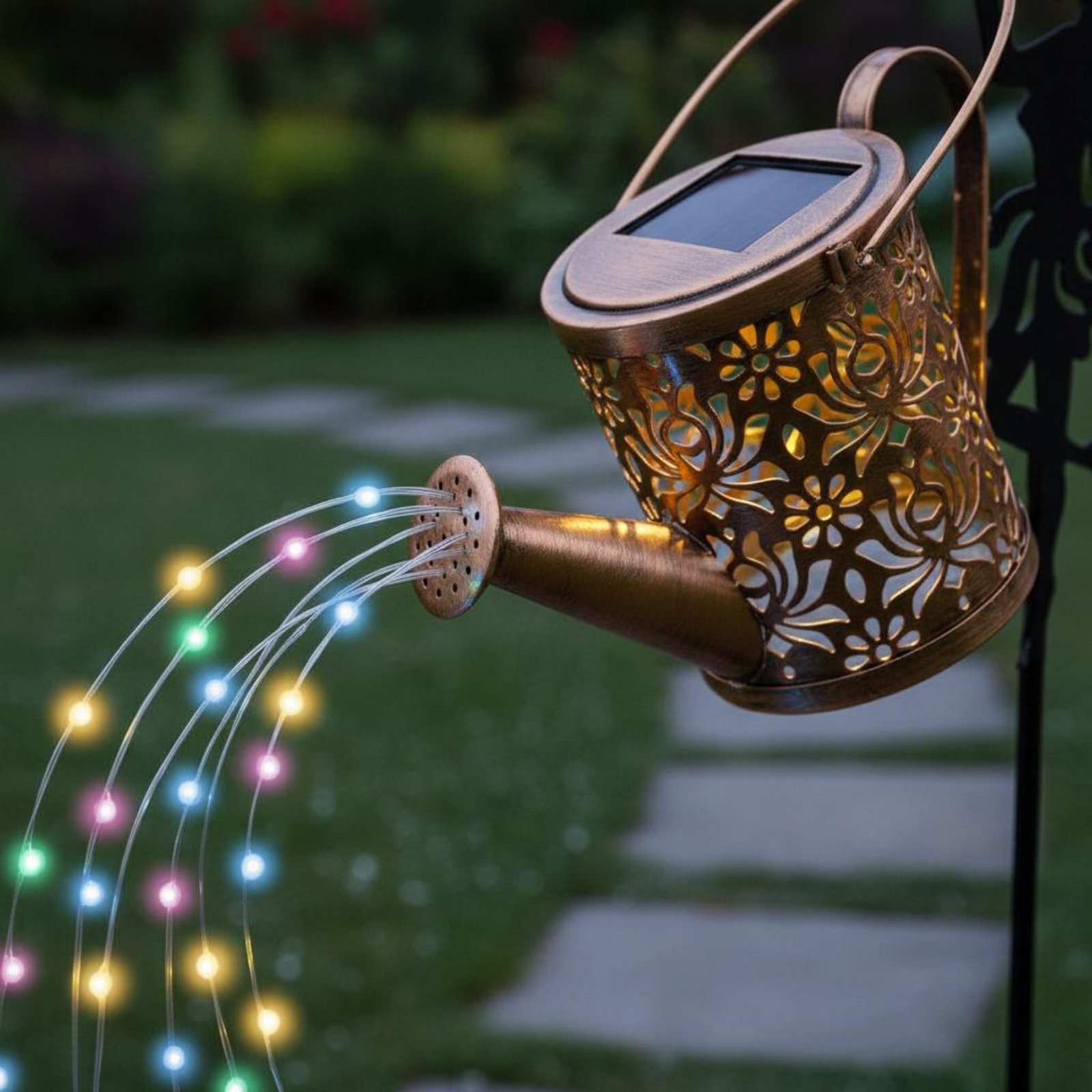 Solarna konewka świetlna, deko – Outdoor Lighting Yard recenzja i cena