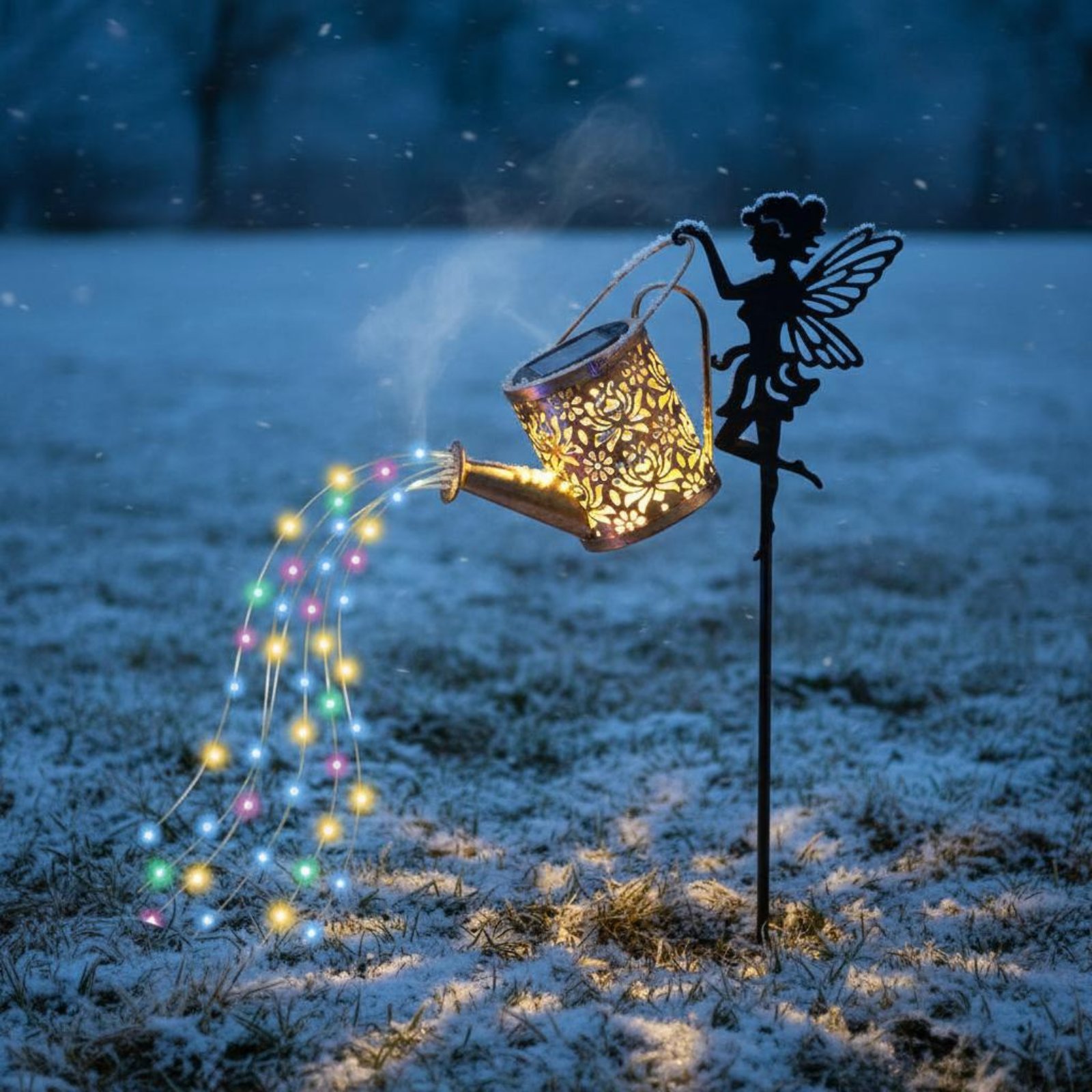 Solarna konewka świetlna, deko – Outdoor Lighting Yard recenzja i cena