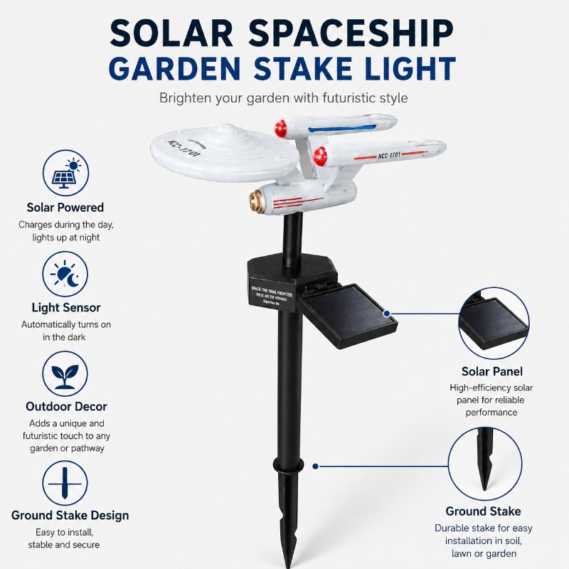 Lampa ogrodowa Star Trek USS E – Outdoor Lighting Gazebo recenzja i cena