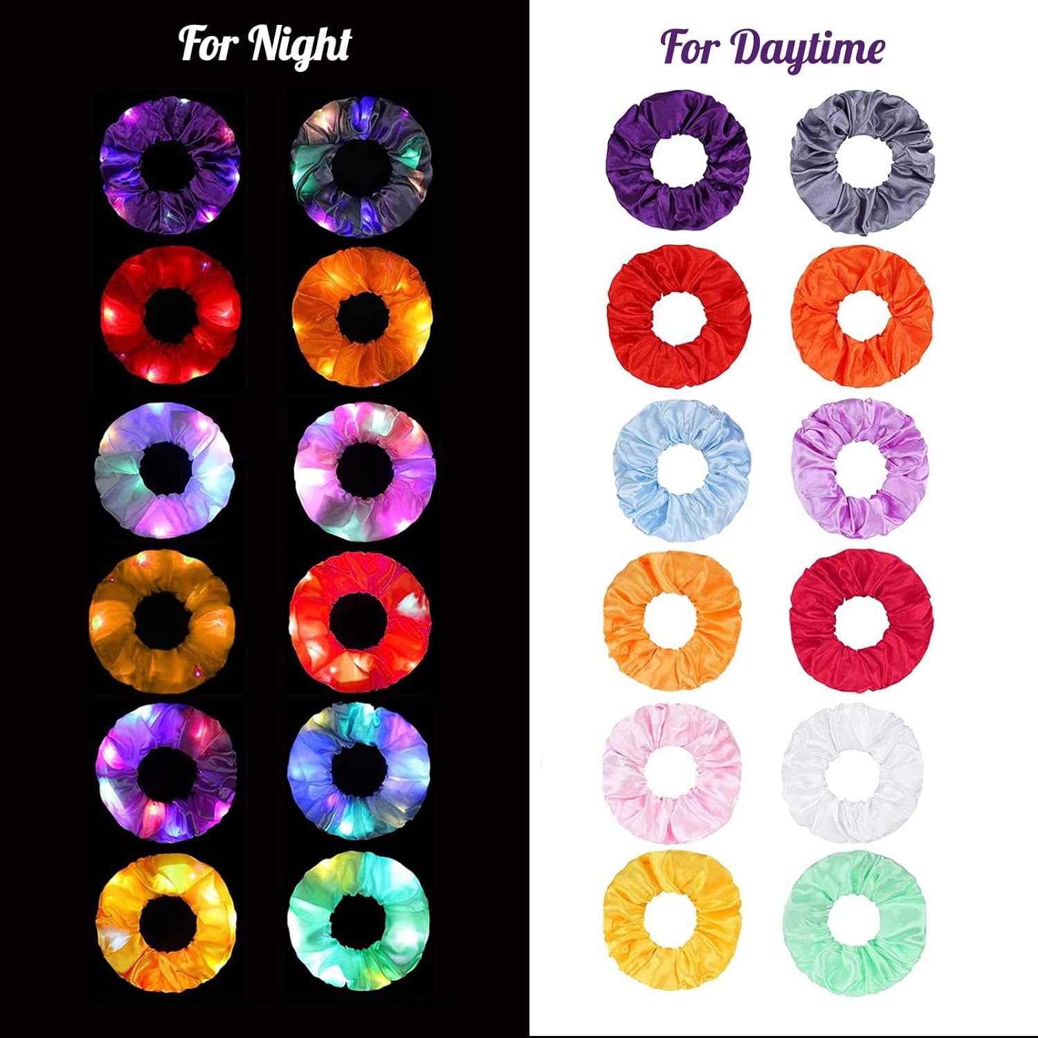 6 szt. LED Gumki do włosów Świ – Outdoor Lighting Ideas For Party recenzja i cena