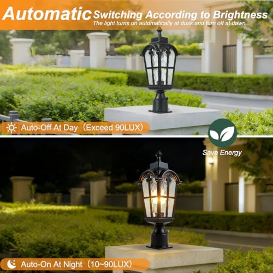 Zewnętrzne lampy słupkowe z cz – Outdoor Lighting Lamps recenzja i cena