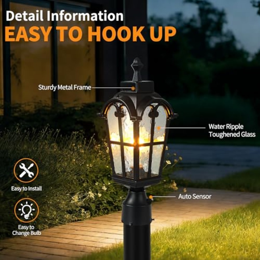 Zewnętrzne lampy słupkowe z cz – Outdoor Lighting Lamps recenzja i cena