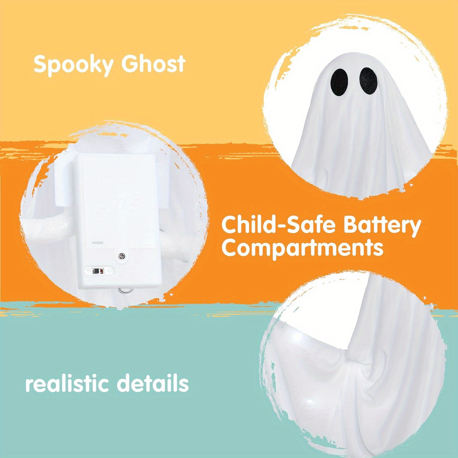 Świecący duch na Halloween z b – Outdoor Lighting Ideas For Party recenzja i cena