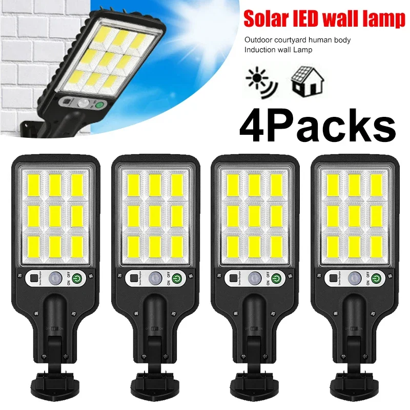 Mocna LED-owa lampa solarna ze – Outdoor Lighting Lamps recenzja i cena