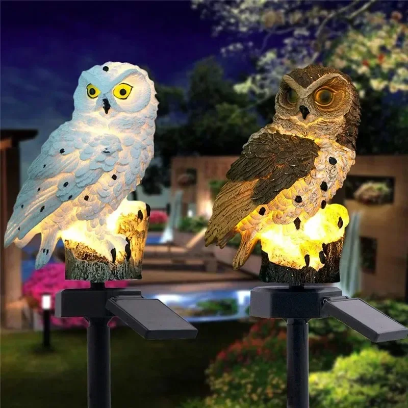 Solarna Statua Sowy, Lampa Ogr – Outdoor Lighting Gazebo recenzja i cena