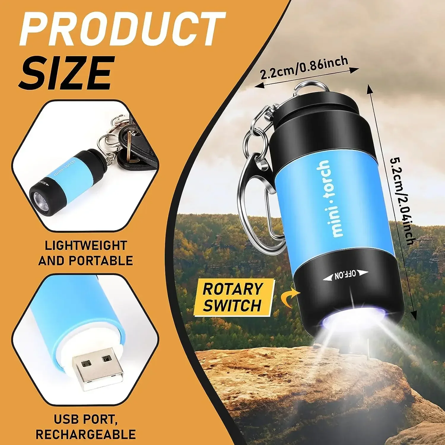 Latarka LED ładowana przez USB – Outdoor Lighting Ideas For Party recenzja i cena