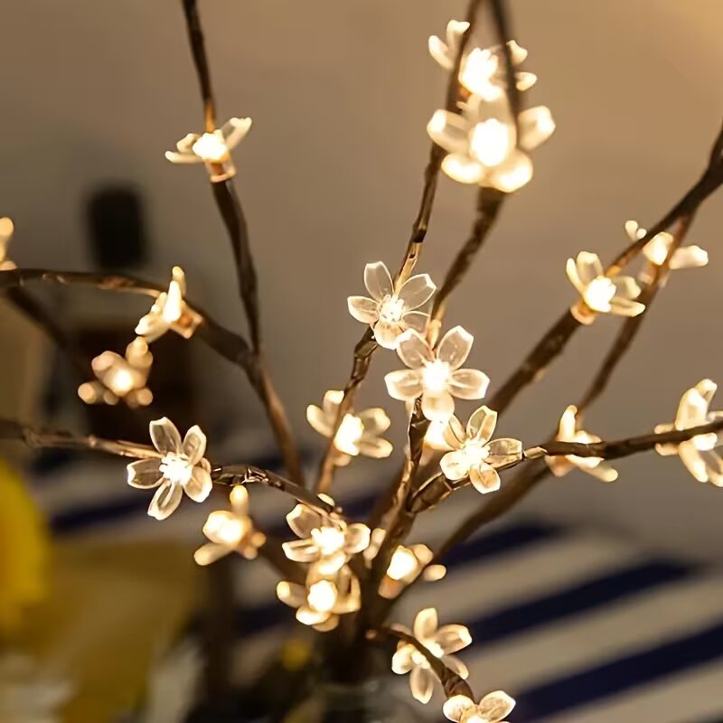 1/2 szt. 20 LED Lampki Gałązki – Outdoor Lighting Lamps recenzja i cena