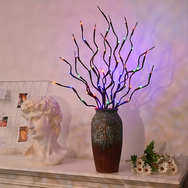1/2 szt. 20 LED Lampki Gałązki – Outdoor Lighting Lamps recenzja i cena