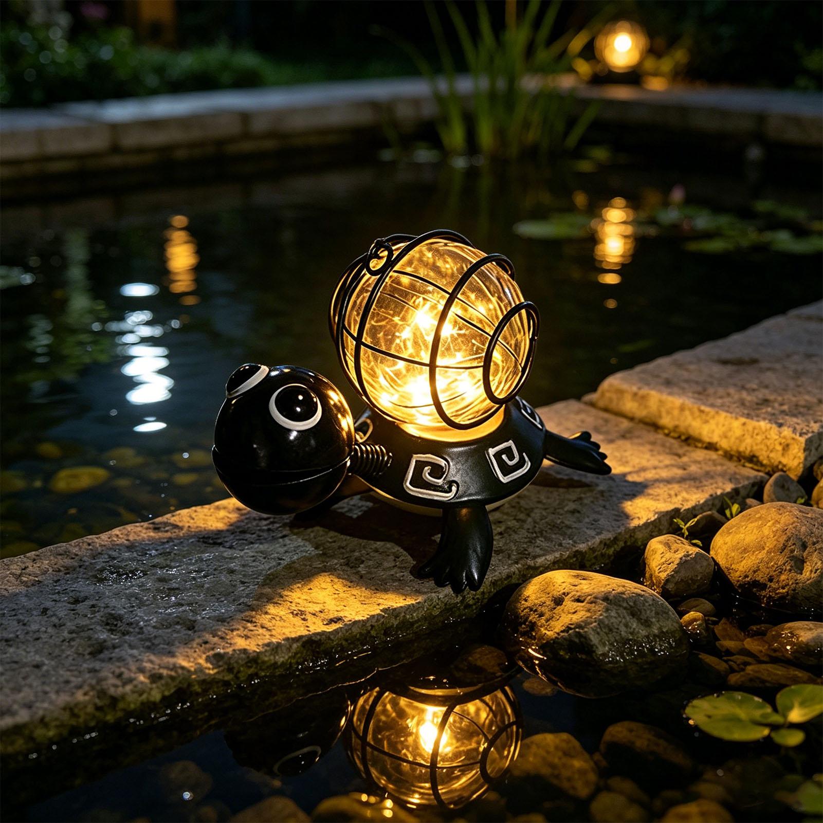 Solarne lampki w kształcie żół – Outdoor Lighting Yard recenzja i cena
