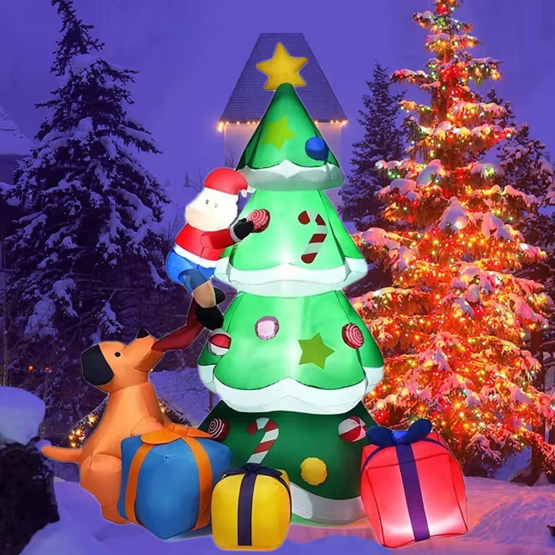 Nadmuchiwany model choinki 7FT – Outdoor Lighting Tree recenzja i cena