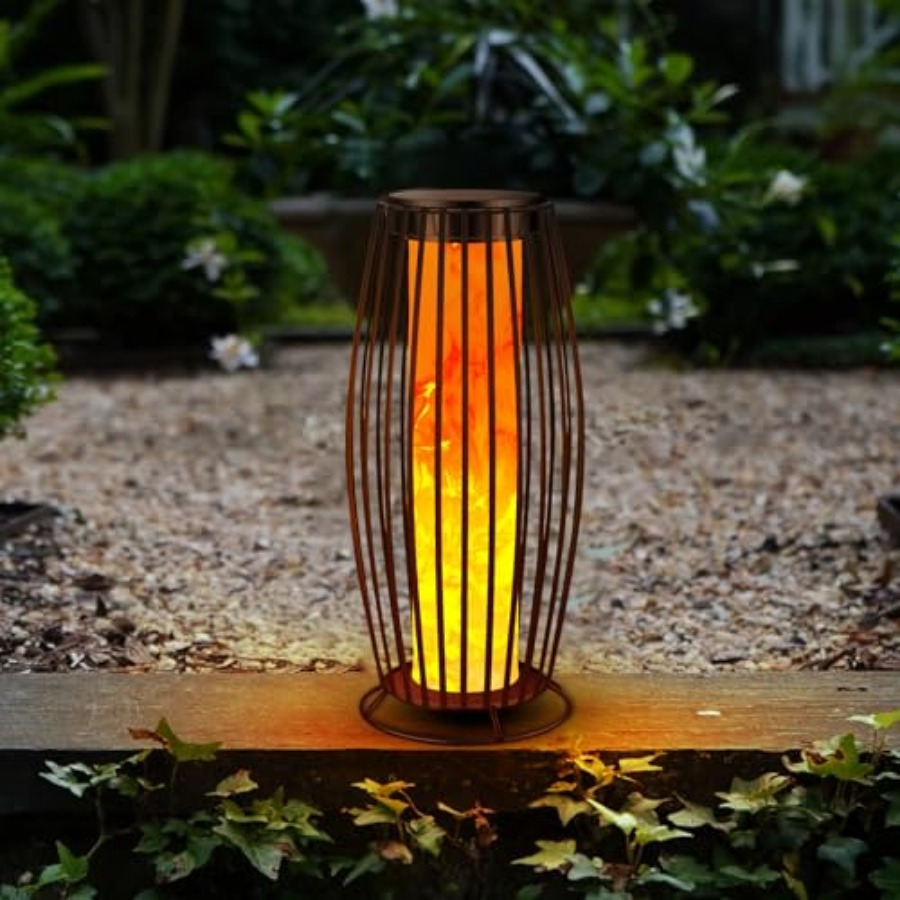 Solarna lampa podłogowa z efek – Outdoor Lighting Lamps recenzja i cena