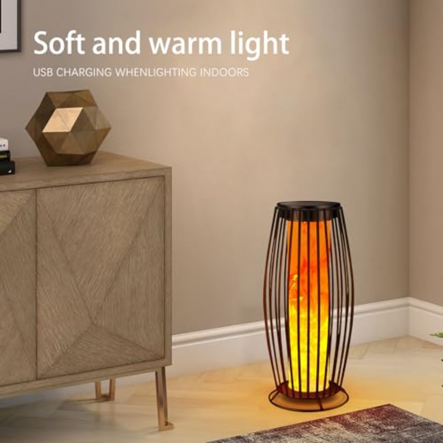 Solarna lampa podłogowa z efek – Outdoor Lighting Lamps recenzja i cena