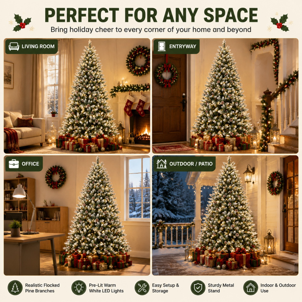 Ozdobiona sztuczna choinka z p – Outdoor Lighting Tree recenzja i cena