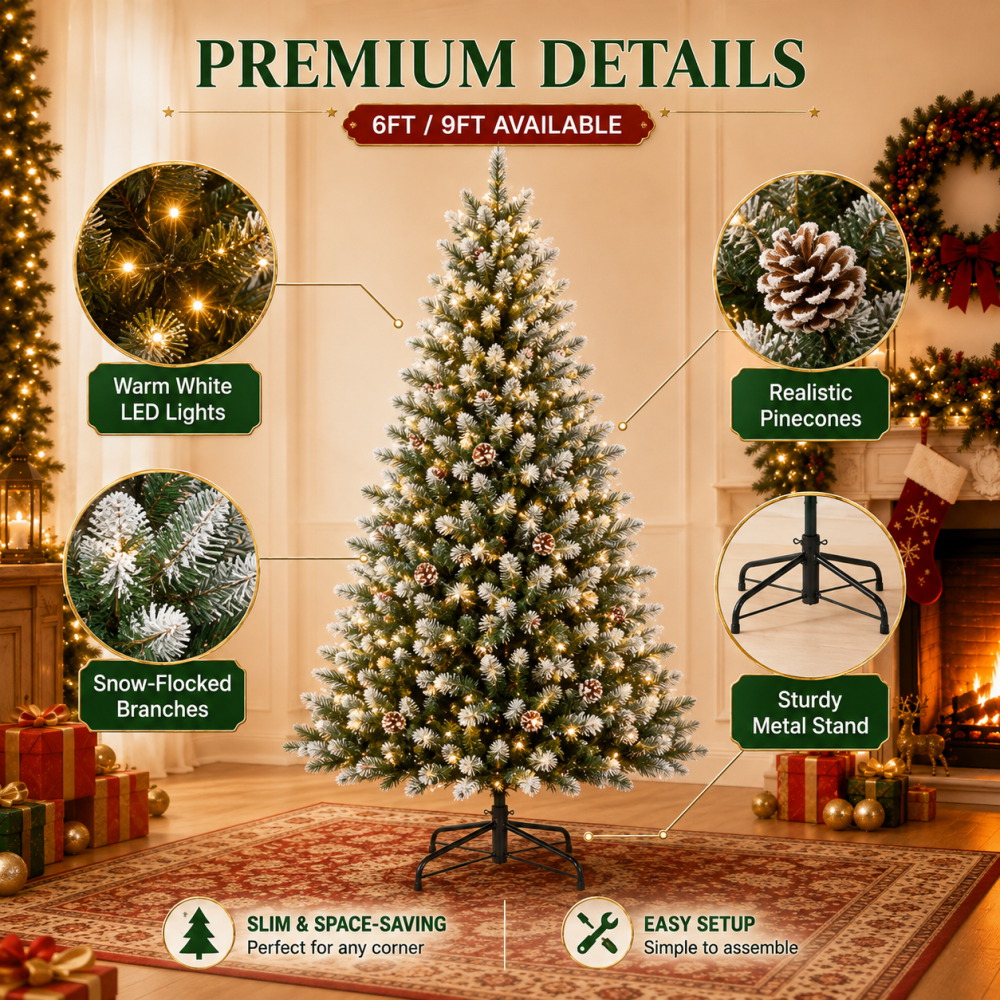 Ozdobiona sztuczna choinka z p – Outdoor Lighting Tree recenzja i cena