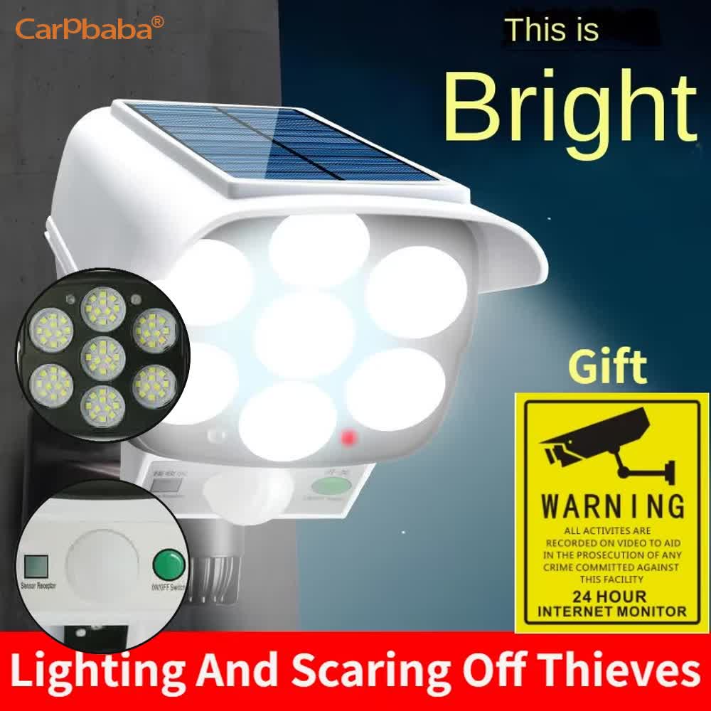 Zewnętrzna Solarna Lampa Bezpi – Outdoor Lighting Wireless recenzja i cena