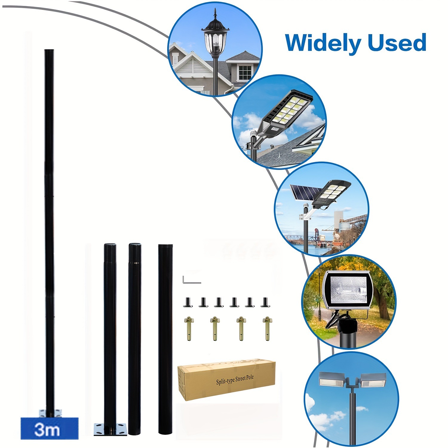 Słupek oświetleniowy solarny 3 – Outdoor Lighting Pole recenzja i cena